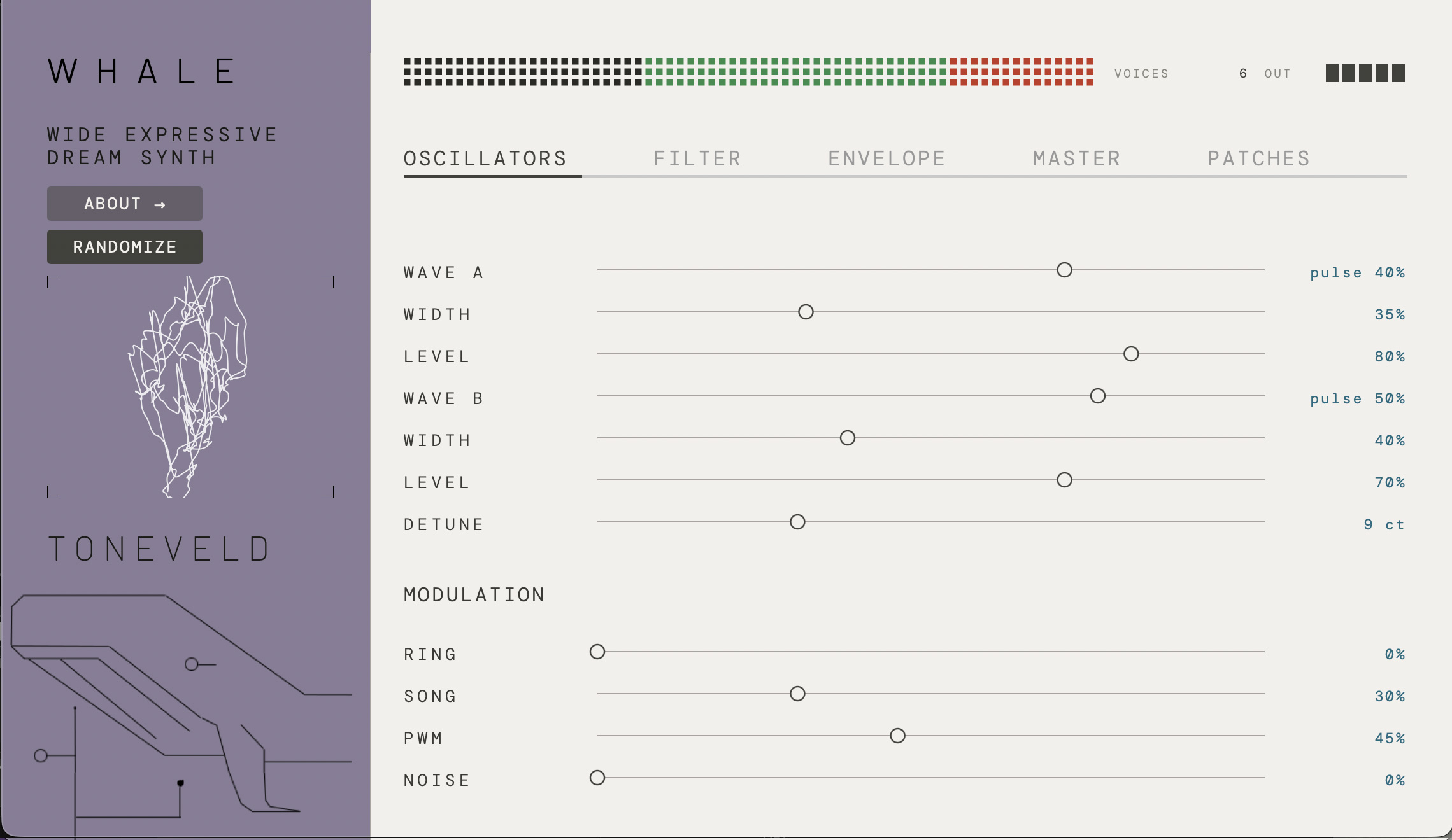 Whale VST GUI